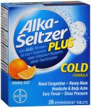 ALKA-SELTZ ORNG ZEST TB 20
