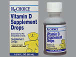 RxChoice Vitamin D Supplement Drops - 1-2/3 fl. oz