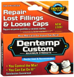 D.O.C. Dentemp Custom Maximum Strength Lost Fillings & Loose Caps Repair - Each
