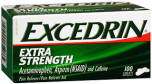 EXCEDRIN CAP EXT STR  100