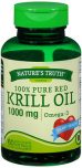 Nature's Truth 100% Pure Red Krill Oil 1000 mg Omega -3 Quick Release Softgels