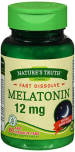 Nature's Truth Melatonin 12 mg Fast Dissolve Tabs Natural Berry Flavor