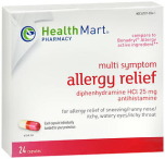 HM ALLER REL ANTIH CAP 25MG 24