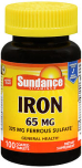 Sundance Vitamins Iron 65 mg Tablets