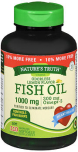Nature's Truth Vitamins Odorless Fish Oil 1000 mg Softgels Lemon Flavor