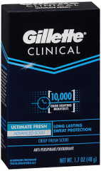 Gillette Clinical Strength Anti-Perspirant Deodorant Advanced Solid All Day Fresh - 1.7 oz