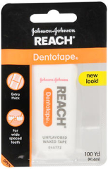 Reach Dentotape Waxed Floss Unflavored - 100 yds.