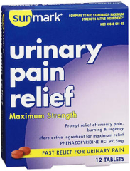 SM URINARY PAIN REL TAB M S 12