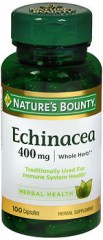 Nature's Bounty Echinacea 400 mg Capsules - 100 ct