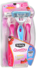 SCHICK QUATTRO DISP R R WMN 3