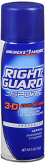 Right Guard Sport Antiperspirant & Deodorant Aerosol Unscented