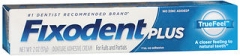 Fixodent Plus Denture Adhesive Cream