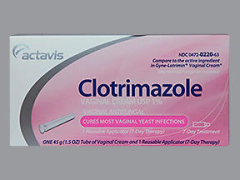 CLOTRIMAZ VAG CRM 1AP ALP45GM