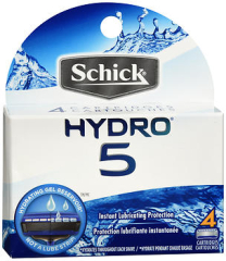 Schick Hydro 5 Cartridges - 4 ct