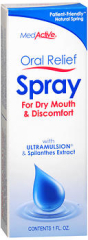 MedActive Oral Relief Spray Natural Spring