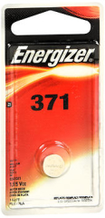 Energizer Silver Oxide Battery 371