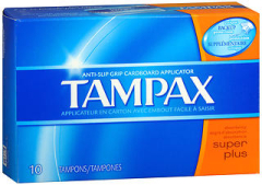 TAMPAX TAMP SUP  FLSH APPL  10