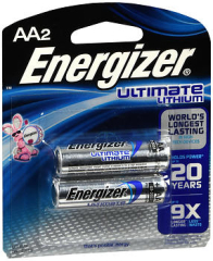 BATTERY ENER LITH AA   L91BP-2