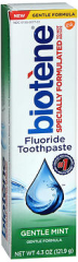 Biotene Fluoride Toothpaste Gentle Mint