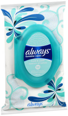 Always Feminine Wipes Fresh & Clean