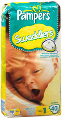 PAMPERS SWADDLE S1 35X4