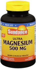 Sundance Vitamins Ultra Magnesium 500 mg Caplets